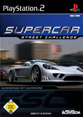 Supercar Street Challenge box cover front